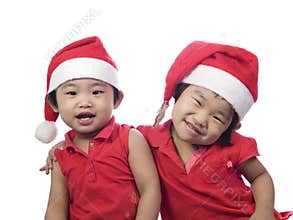 Beautiful Christmas Sisters