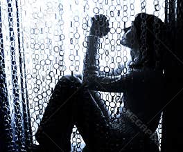 Woman praying
