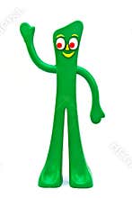 Rubber Gumby Toy