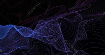 Data Grid Network Abstract Background as a Technology Concept