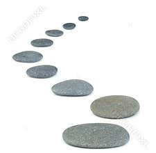 Row pebbles