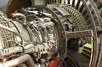 Jet engine detail