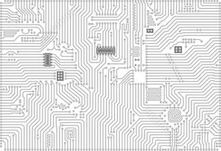 Hi-tech industrial electronic vector background