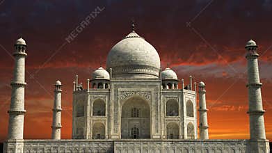 Taj Mahal, India Travel, Asia Sunrise, Sunset