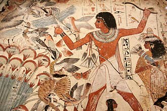Egyptian painted art