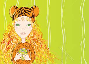 Tiger baby