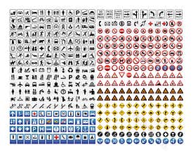 430 traffic signs collection