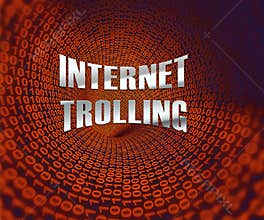 Internet Trolling Cyber Hate Instigator 3d Rendering