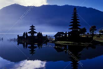 Temple to the water goddess. Indonesia
