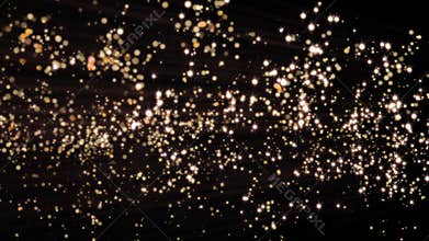 Luminous Christmas shooting star