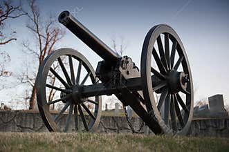US Civil War cannon