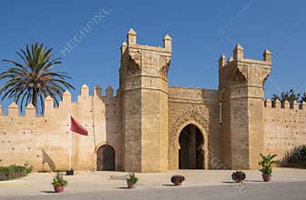 Old Ruins of Chellah or Sala Colonia in Rabat, Morocco