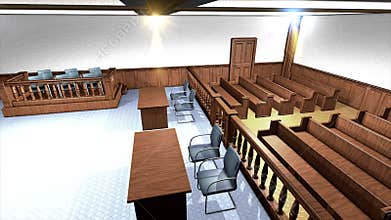 Courtroom, justice system, civil, law, room
