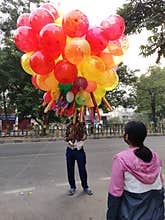 Balloons sky play kids outdoor seller balls