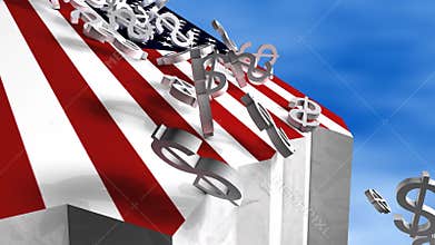 US fiscal cliff, concept, economy