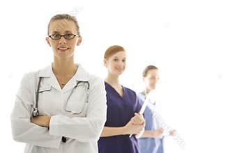 Female healthcare workers