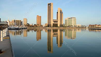 Corpus Christi, Texas, USA Skyline on the Bay
