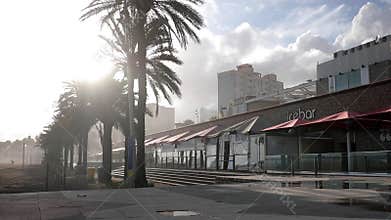 Closed bars and restaurants in Barcelona