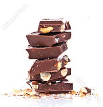 Chocolate with nuts