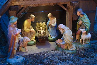 Christmas crib