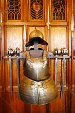 Ancient armor and weapons