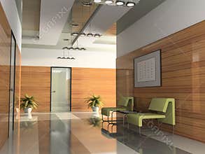 Interior of the corridor
