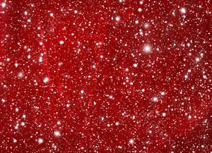 Beautiful Christmas background with stars on red