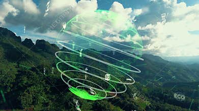 Future environmental conservation and sustainable ESG modernization development