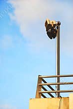 Loudspeakers broadcasting