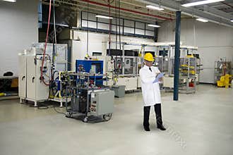 Quality Control Engineer Industrial Factory