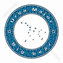 Ursa Major Star Constellation, Great Bear Constellation