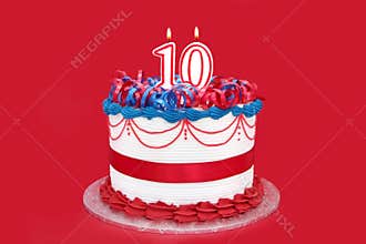 10th Cake
