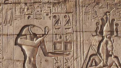 The Ramesseum is the memorial temple or mortuary temple of Pharaoh Ramesses II. It is located in the Theban necropolis