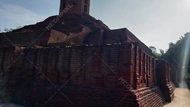 Chaukhandi Stupa sarnath. Buddhist monument. Buddhist monument sarnath varanasi. Buddhist pilgrimage sites. Chaukhandi Stupa