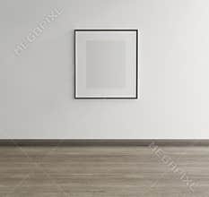 Framed art on wall of an art gallery