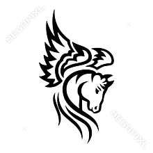 Black horse