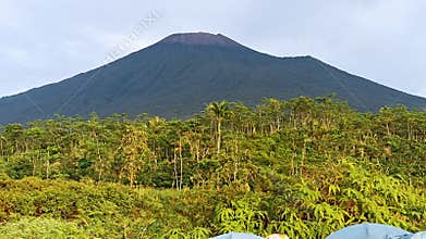 Mount Slamet, Central Java, Infonesia
