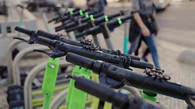 Urban Mobility Solutions Close-Up: Eco-Friendly Electric Scooters