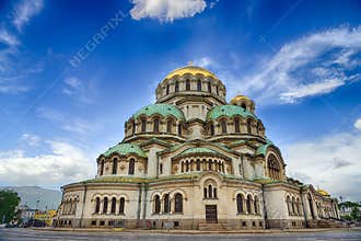 Alexander Nevski Cathedral in Sofia, Bulgaria