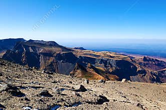 The Changbai mountain scenery Jilin