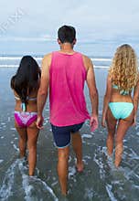 Young Adults at the Beach