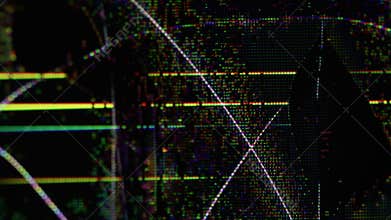Visual glitch matrix defect digital futuristic art