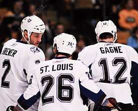 Brewer, St. Louis and Gagne, Tampa Bay Lightning.