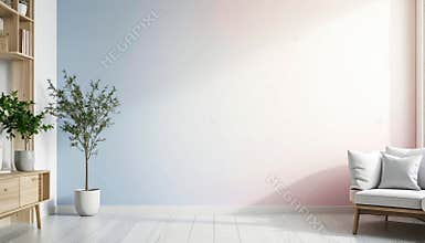 Christmas Tree Minimalist Decoration Festive Scene