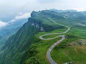 Scenery of Bamian Mountain in Hunan, China