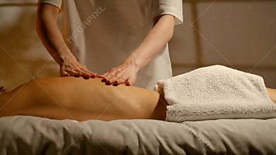 Relaxing Massage Therapy in a Calming Spa Environment