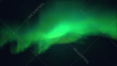 vivid lights dance across dark sky above sharp mountain silhouettes during night