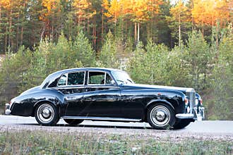 Ultra luxury vintage retro car