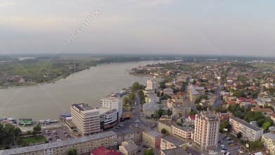 Danube aerial view