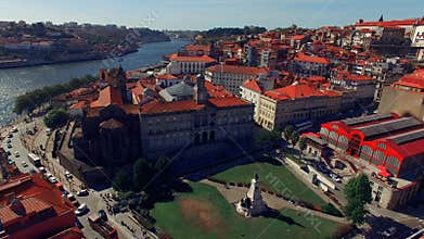 Ribeira Pier At Porto In Porto District Portugal.
